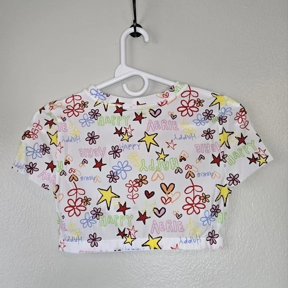 NWT Aerie Smoothez Crop Top - Picture 3 of 5